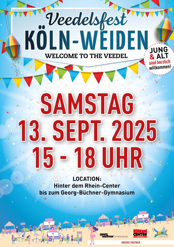 Plakat Veedelsfest 2025